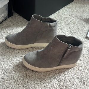 Gray Women's Ankle Boots